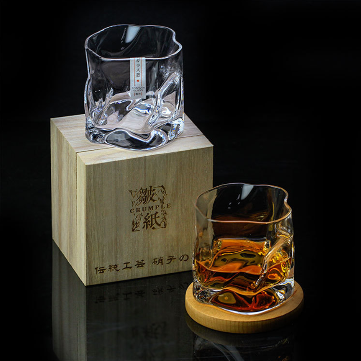 Crumple - Japanese Whisky Glass